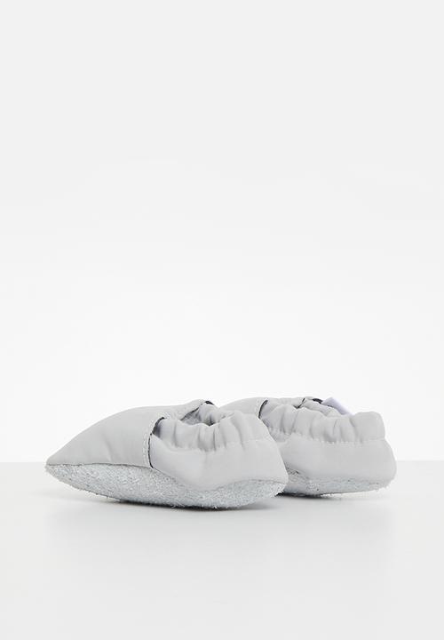 Pitta-Patta Shoes - Slipper softshell - light grey