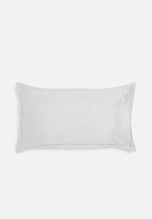 Sheraton Textiles - 600tc Egyptian Cotton standard pillowcase - grey