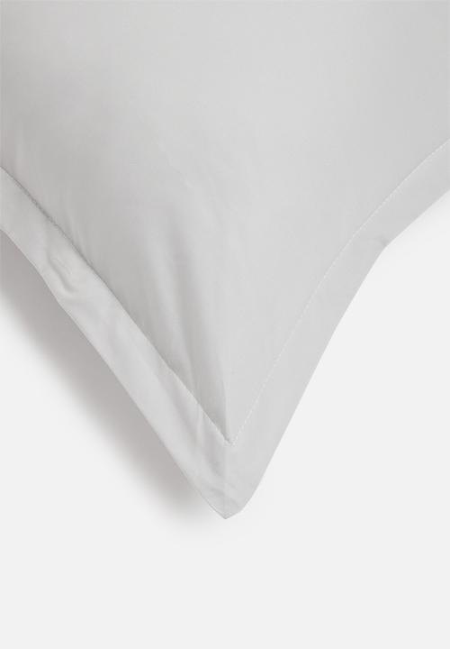 Sheraton Textiles - 600tc Egyptian Cotton standard pillowcase - grey
