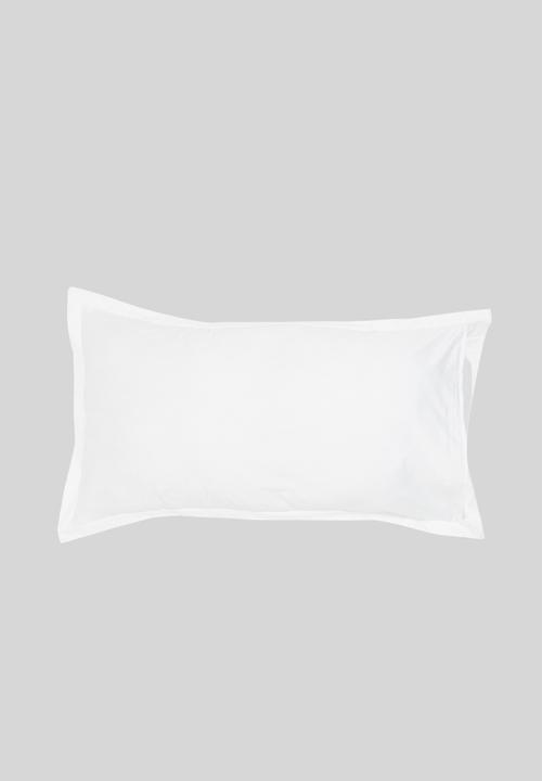 Sheraton Textiles - 600tc Egyptian Cotton standard pillowcase - white 