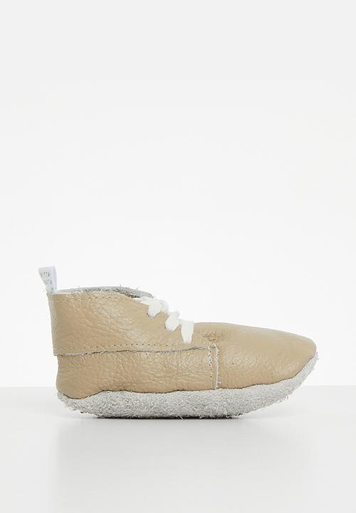 Pitta-Patta Shoes - Vellie ankle boot - stone