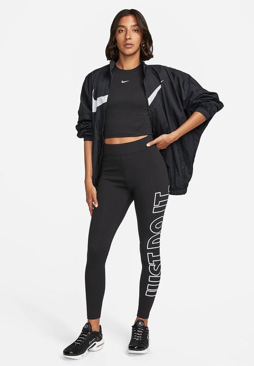 Nike - W nsw nk clsc gx hr tight jdi - black/white