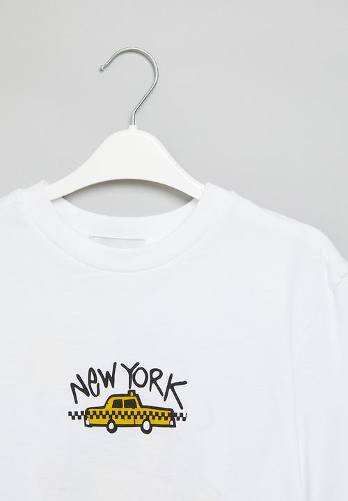 Superbalist - Boys graphic tee - white