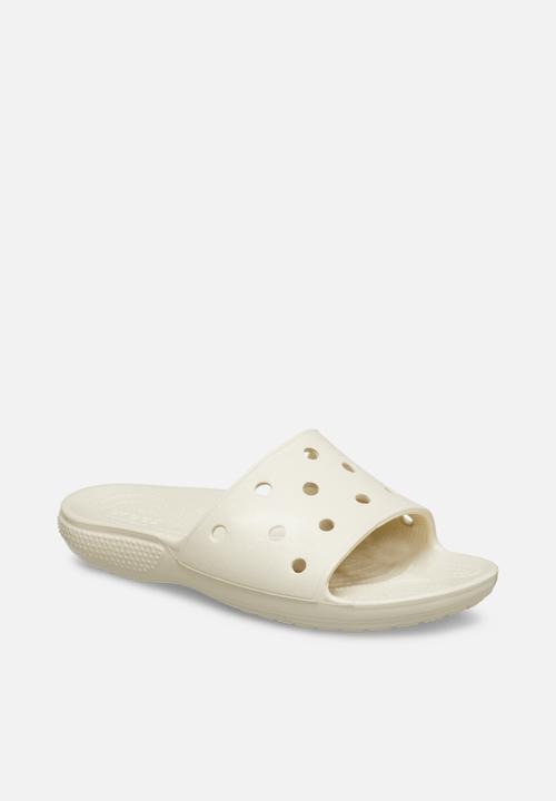 Crocs - Classic crocs slide sandal - bone