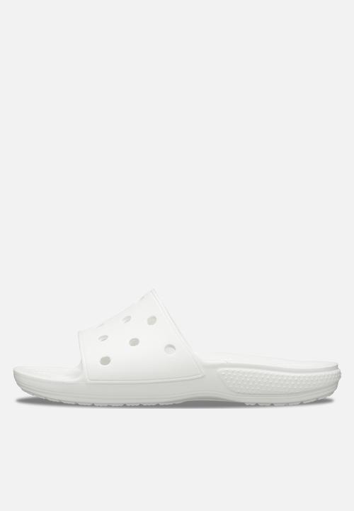 Crocs - Classic crocs slide sandal - white