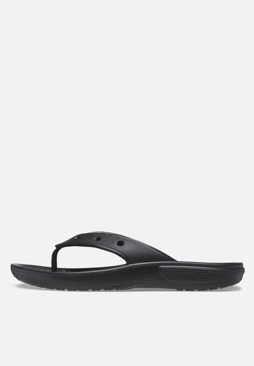 Crocs - Classic crocs flip sandal - black