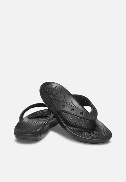 Crocs - Classic crocs flip sandal - black