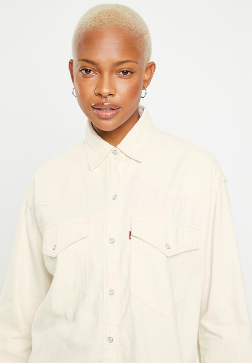 Levi’s® - Dylan western shirt - icy ecru 2