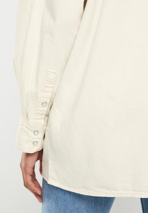 Levi’s® - Dylan western shirt - icy ecru 2