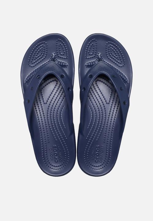 Crocs - Classic crocs flip sandal - navy