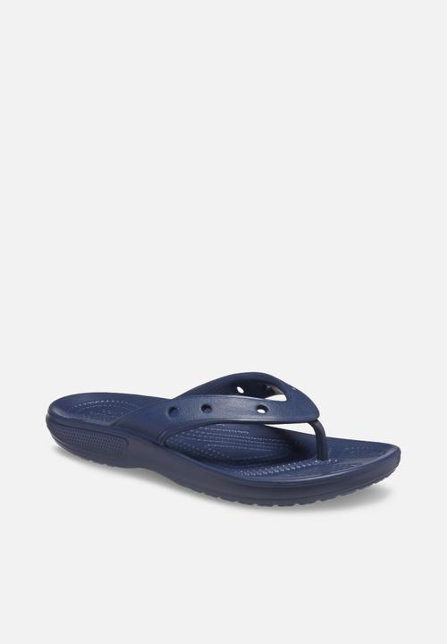 Crocs - Classic crocs flip sandal - navy