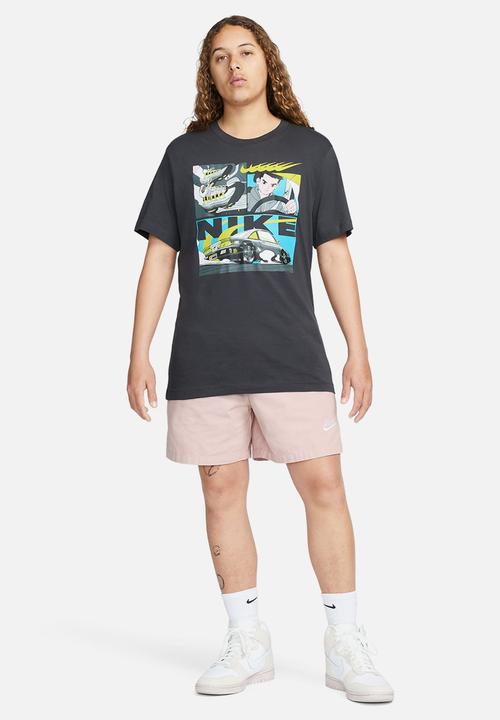 Nike - M nsw tee oc pk4 v2 - charcoal 