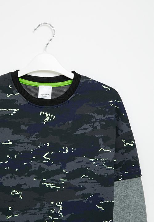Pop Candy - Camo twofer - blue