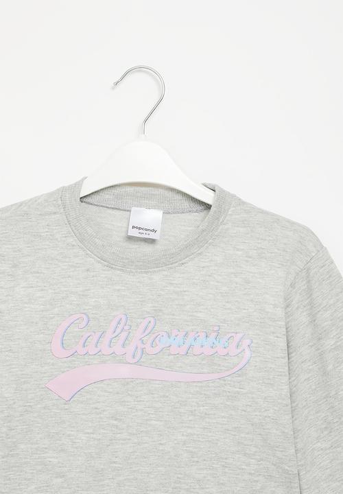 Pop Candy - Crop sweatshirt - grey