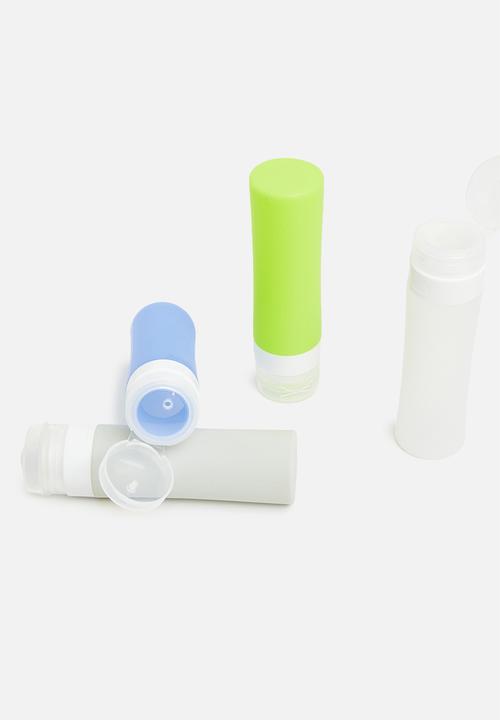 Typo - Silicon travel bottle set - multi