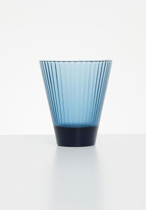 Jenna Clifford - Oval glass set of 4 - blue