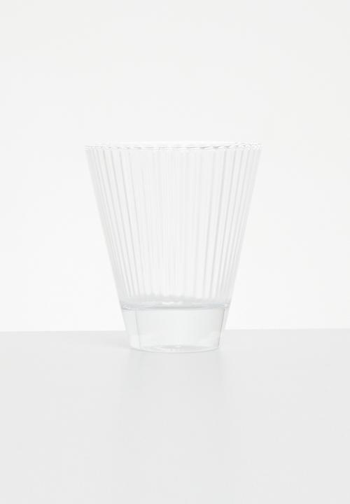 Jenna Clifford - Oval glass set of 4 - clear