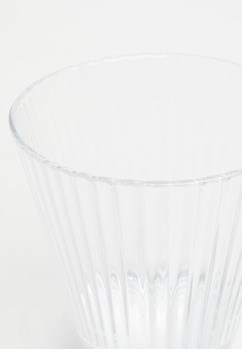 Jenna Clifford - Oval glass set of 4 - clear