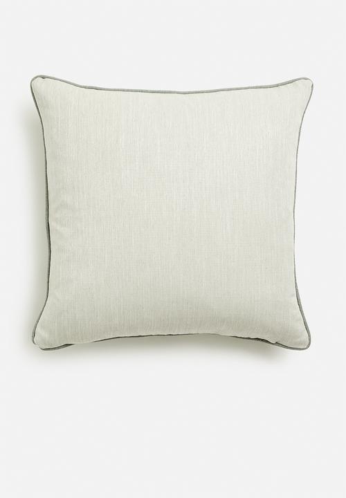 Hertex Haus - Milano 2 tone cushion cover- tide & crystal