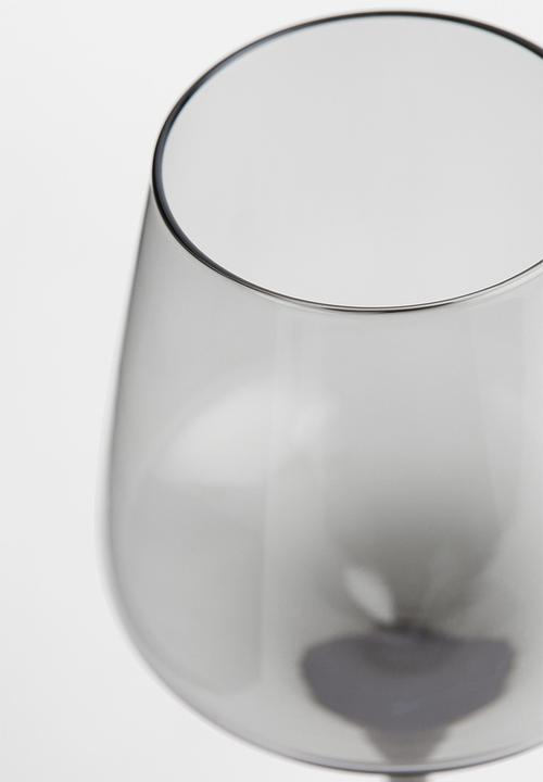 H&M - Wine glass - dark grey