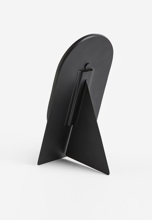 H&M - Metal table mirror - black