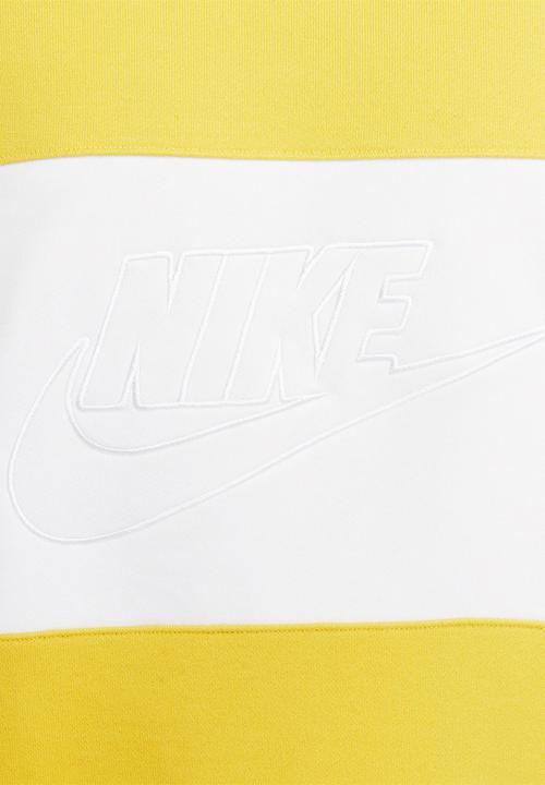 Nike - M nk club ft crew cb - yellow