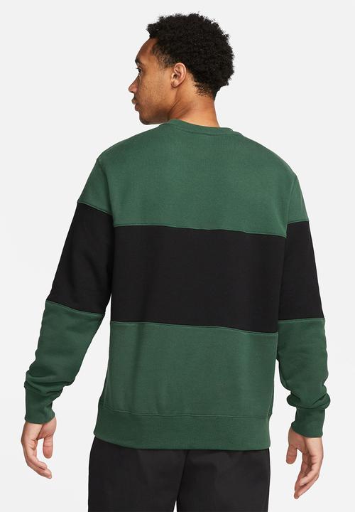 Nike - M nk club ft crew cb - green