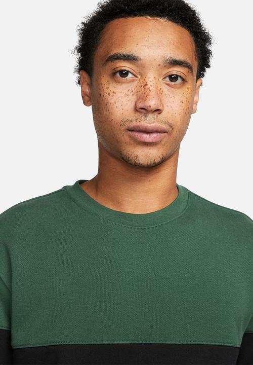 Nike - M nk club ft crew cb - green