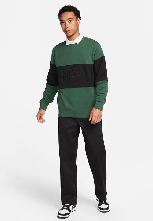 Nike - M nk club ft crew cb - green
