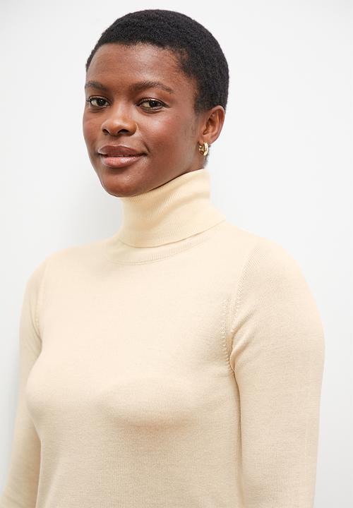 edit - Polo neck - ecru