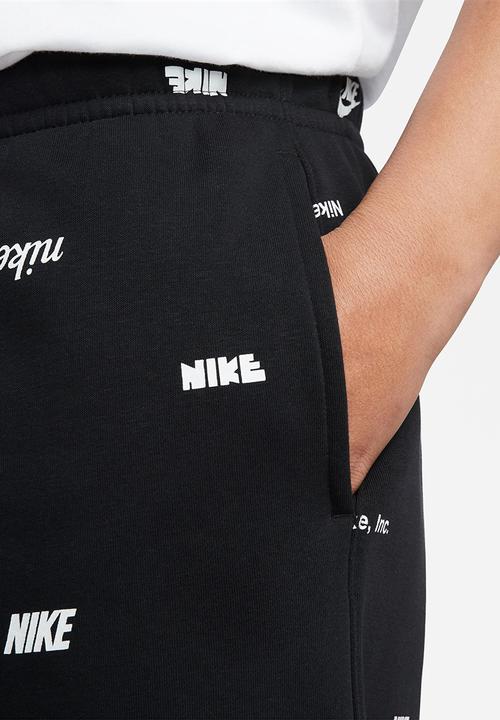 Nike - M nk club+ bb jggr aop - black