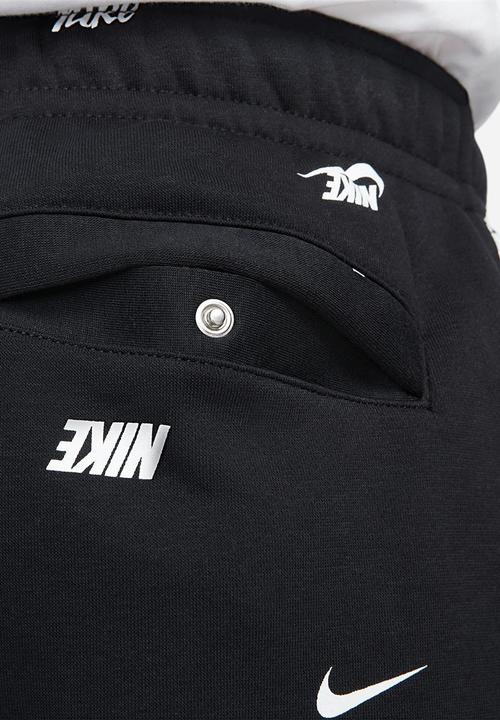 Nike - M nk club+ bb jggr aop - black
