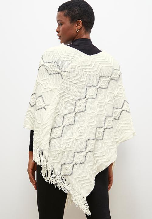edit - Emmie poncho - cream