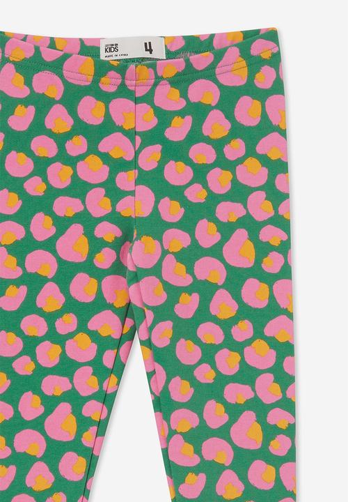 Cotton On - Fleece legging - pickles/animal print
