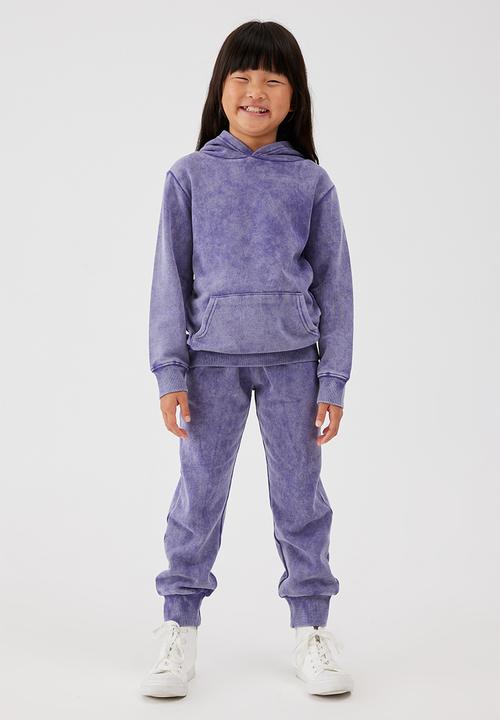 Cotton On - Marlo track pant - purple lake wash