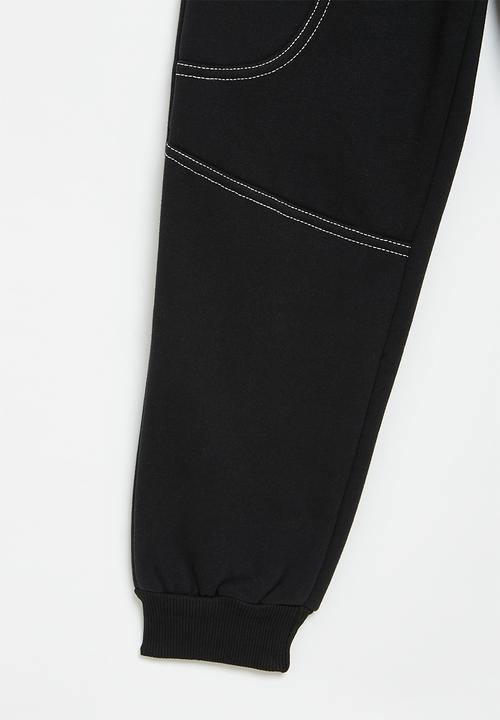 Pop Candy - Styled jogger - black