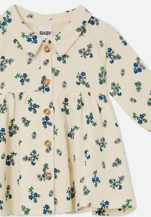 Cotton On - Hattie button through dress - white