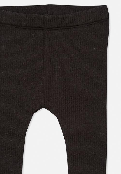 Cotton On - Rib fleece jogger - phantom