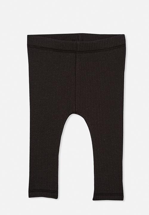 Cotton On - Rib fleece jogger - phantom