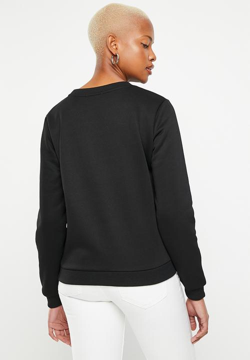 SISSY BOY - Avril: crew neck sweater - black
