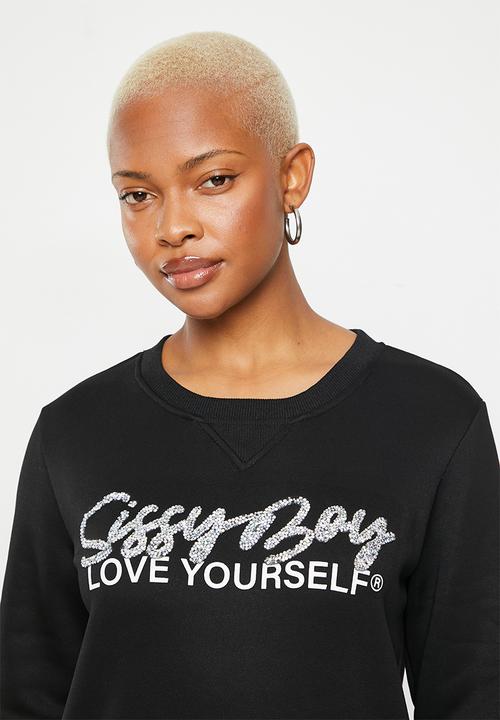 SISSY BOY - Avril: crew neck sweater - black