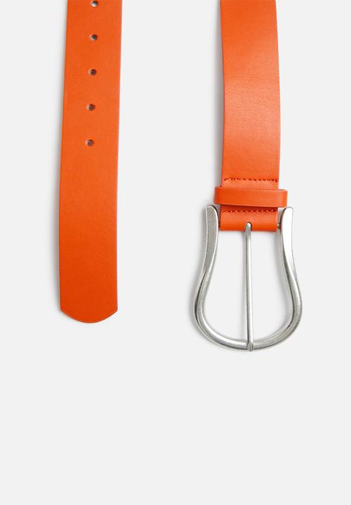MANGO - Belt herradur - orange 