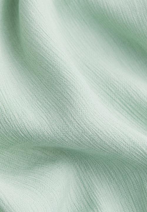 H&M - Puff-sleeved top - light green