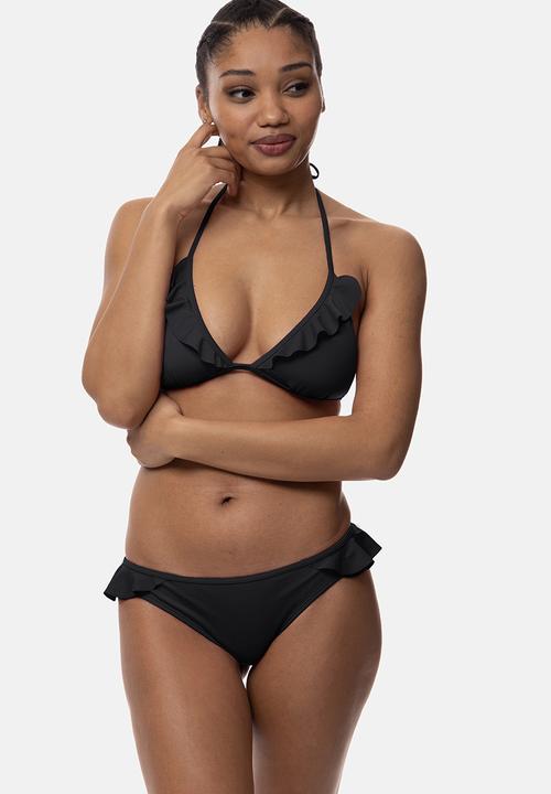 DORINA - Naia brief bikini top - black