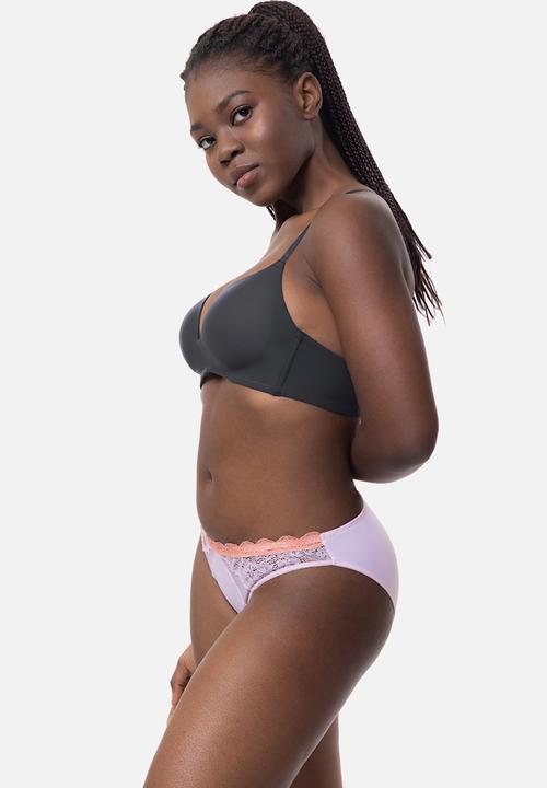 DORINA - Retta light padded soft bra - grey