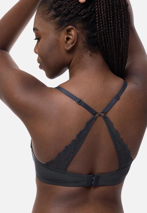 DORINA - Retta light padded soft bra - grey