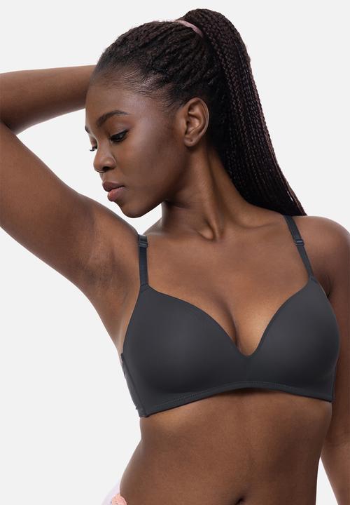DORINA - Retta light padded soft bra - grey