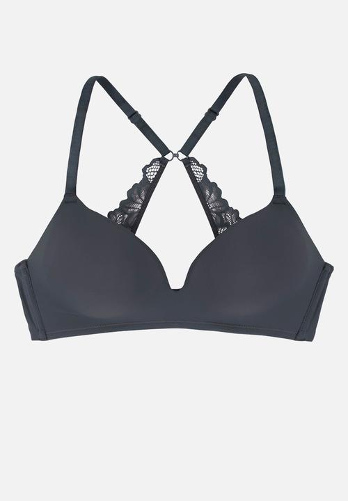 DORINA - Retta light padded soft bra - grey