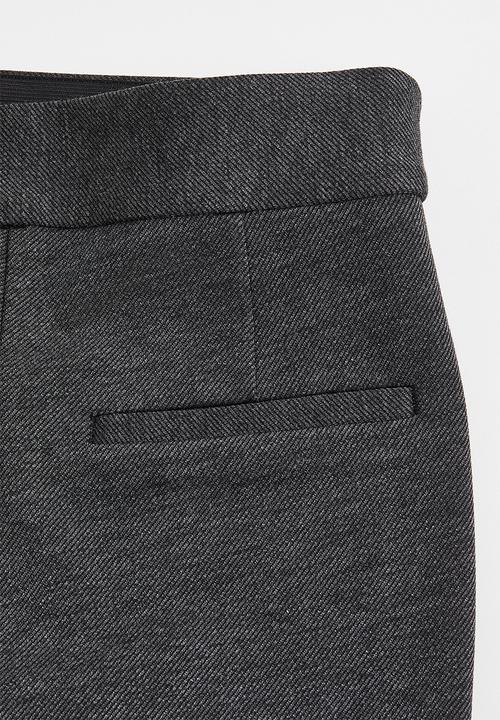 H&M - Crease-leg leggings - grey