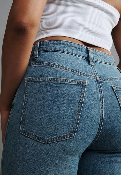 Cotton On - Plus original flare jean - stormy blue